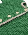 Cardigan tricotat verde pentru copii - imagine 4