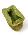 Clutch din fibre naturale verde - imagine 4